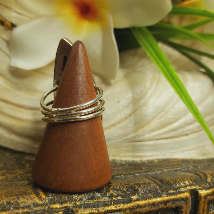 Agate Physical Wellbeing Gemstone Ring US 10 (E1700)