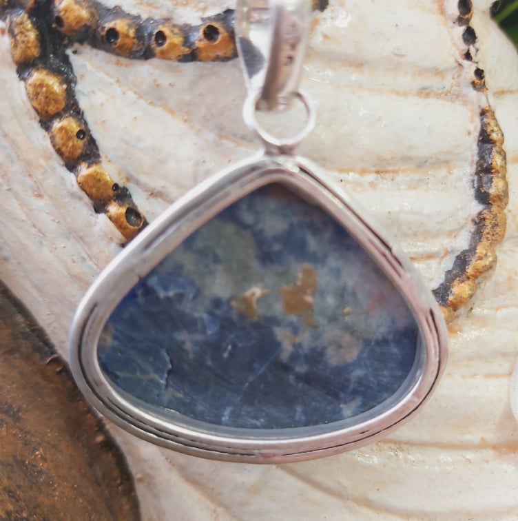 Sodalite Self-Acceptance Pendant (E1803)