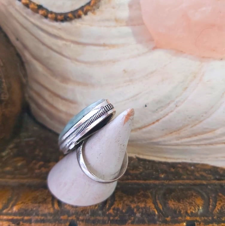 Agate Well Being Ring Size US 9.5 (E2453)