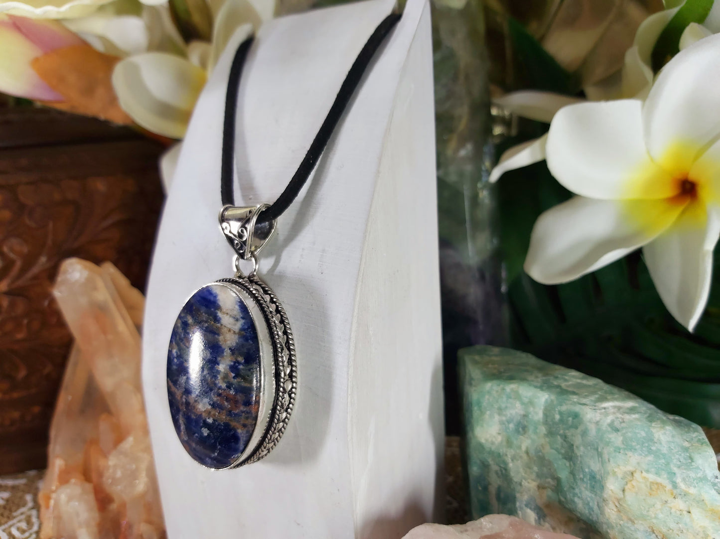Sodalite Self-Acceptance Pendant (E812)