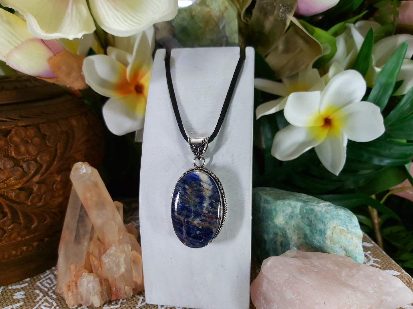 Sodalite Self-Acceptance Pendant (E812)