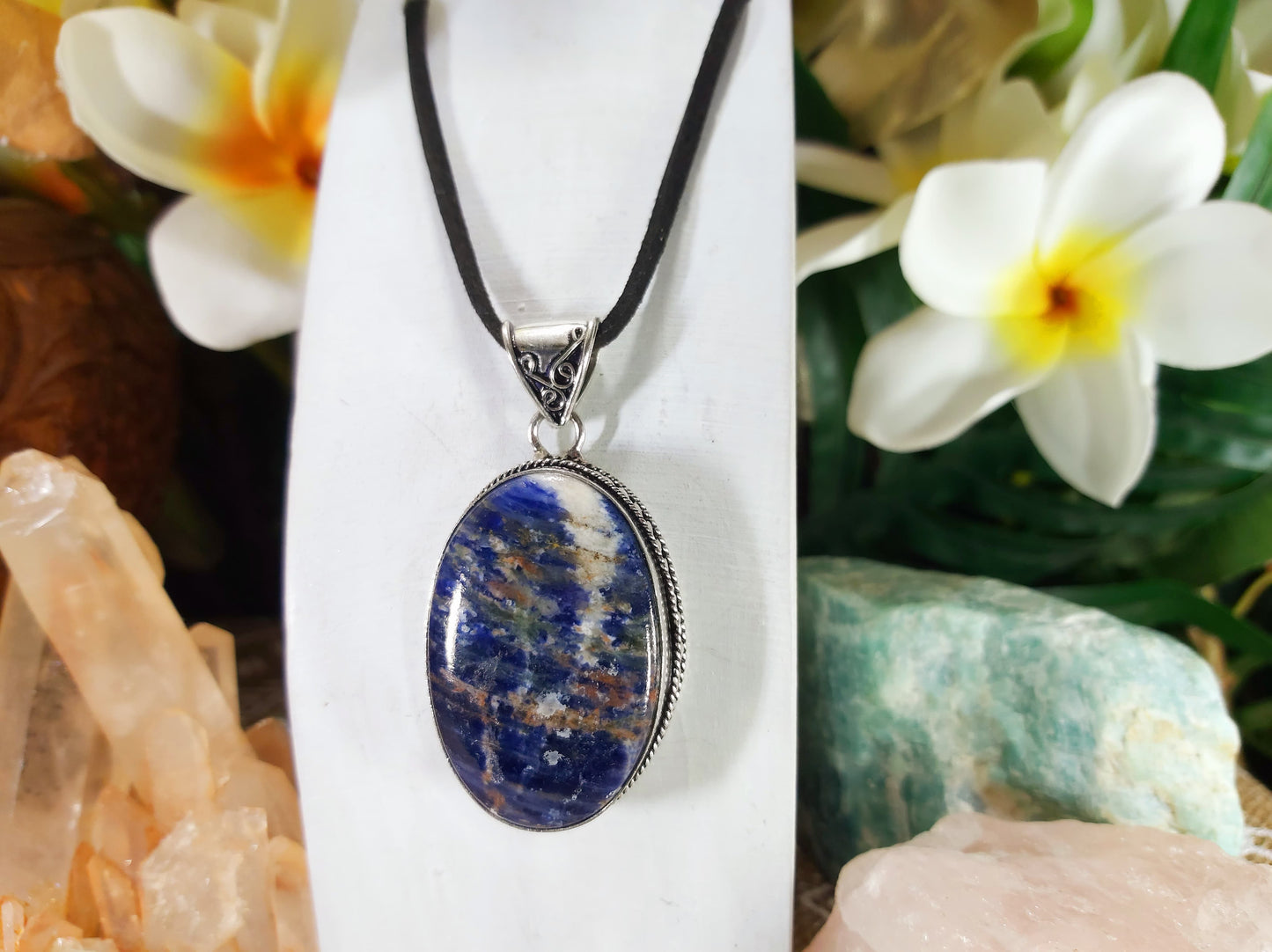Sodalite Self-Acceptance Pendant (E812)