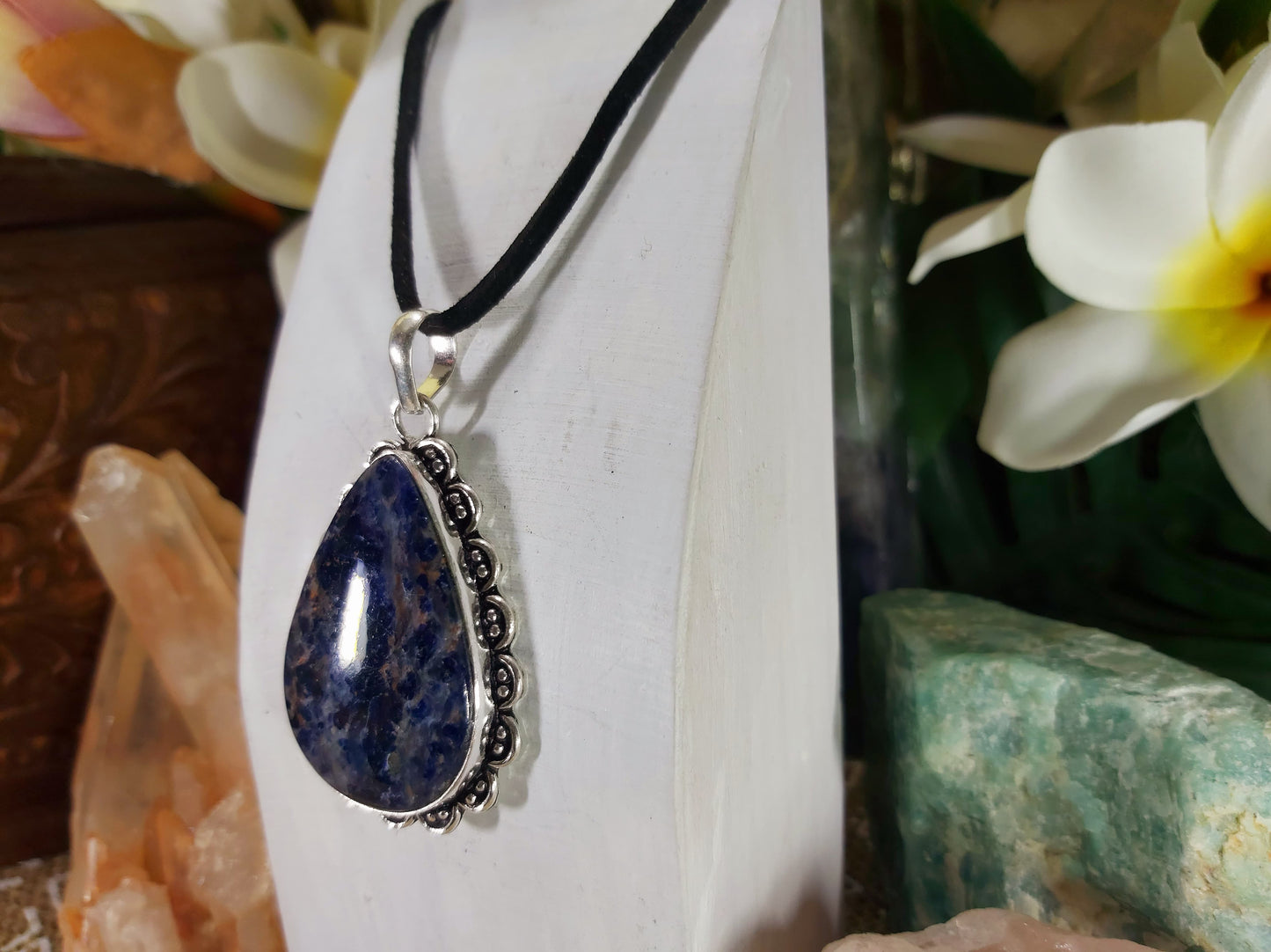 Sodalite Self-Acceptance Pendant (E813)