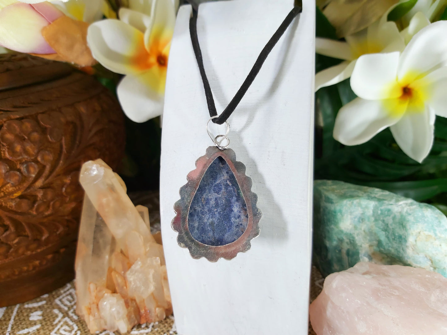 Sodalite Self-Acceptance Pendant (E813)