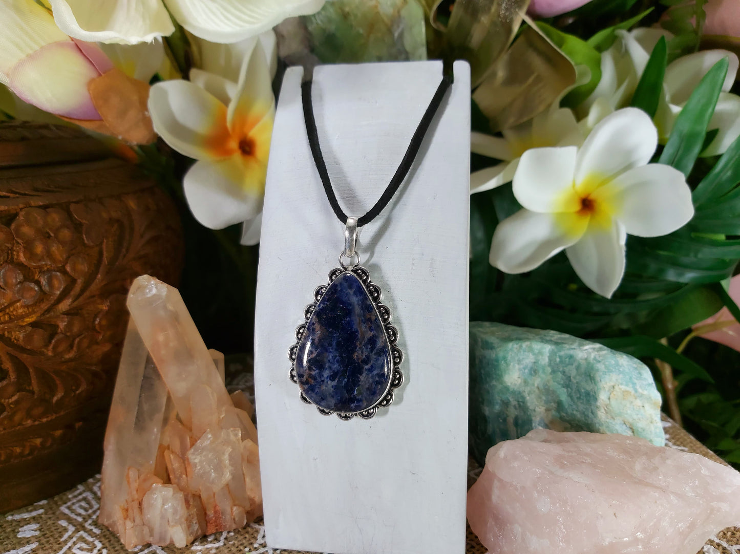 Sodalite Self-Acceptance Pendant (E813)