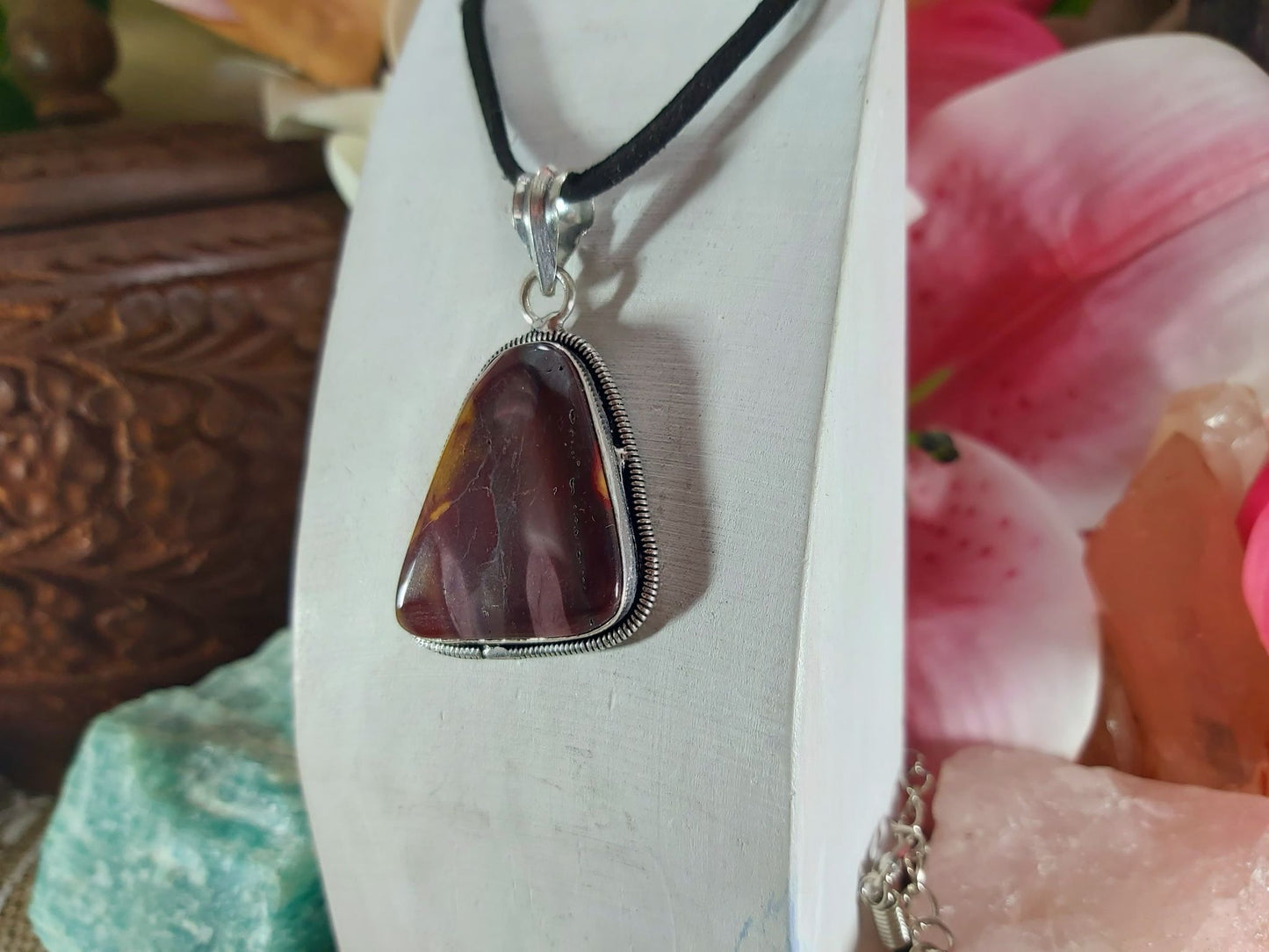 Mookaite Acceptance of Change Pendant (E881)