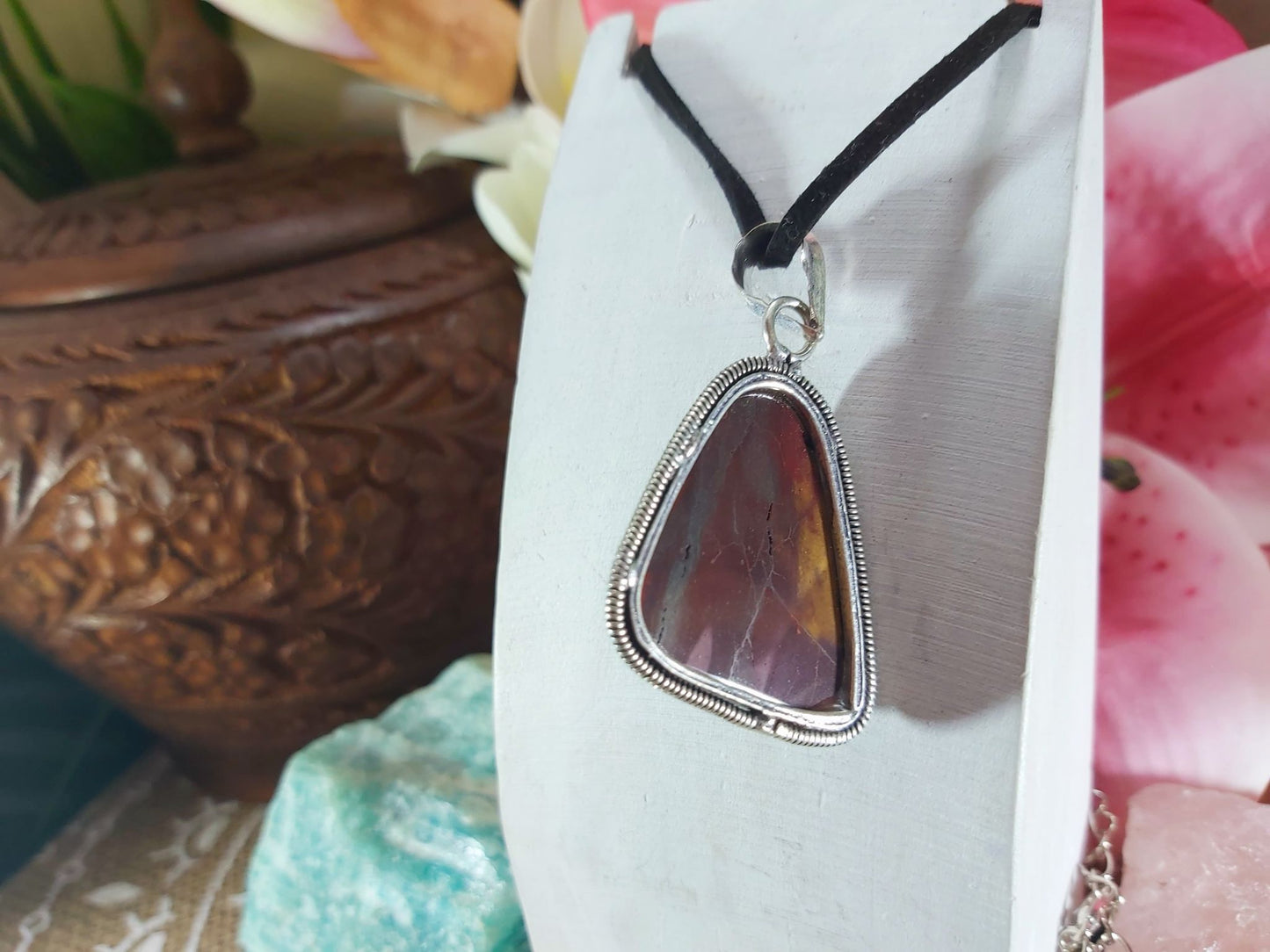 Mookaite Acceptance of Change Pendant (E881)
