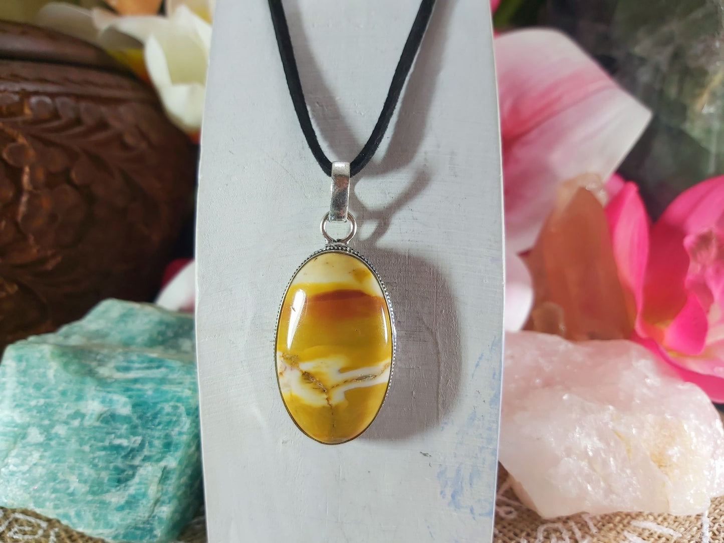 Mookaite Acceptance of Change Pendant (E883)
