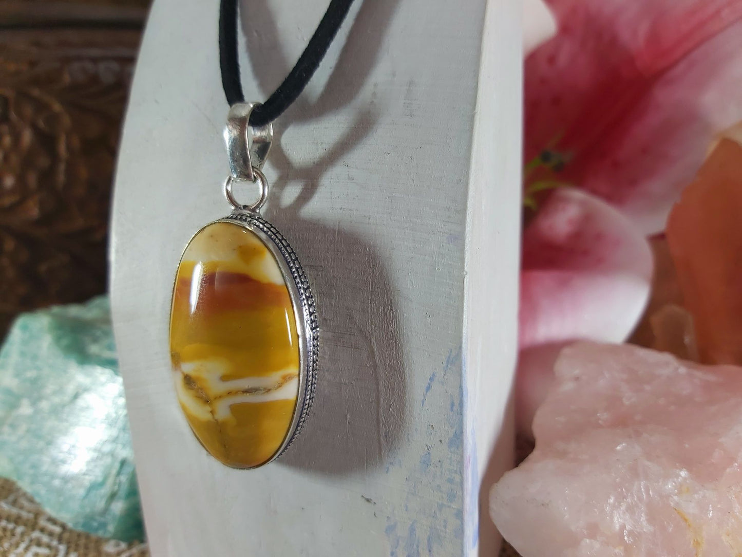 Mookaite Acceptance of Change Pendant (E883)