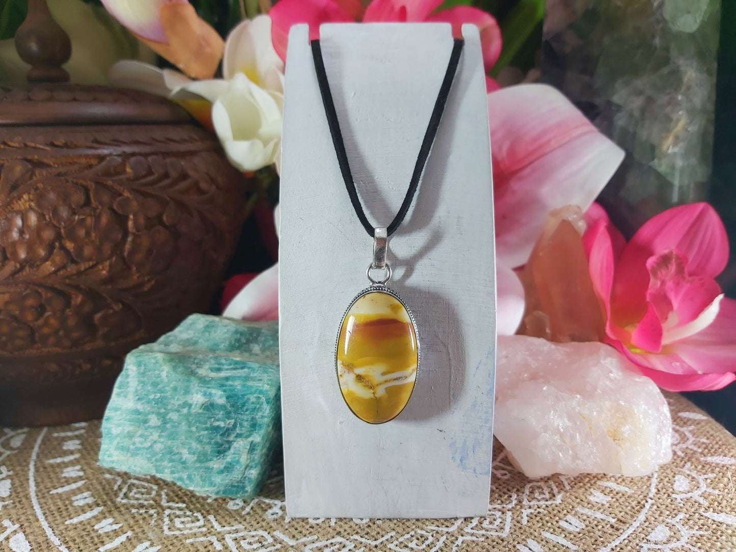 Mookaite Acceptance of Change Pendant (E883)