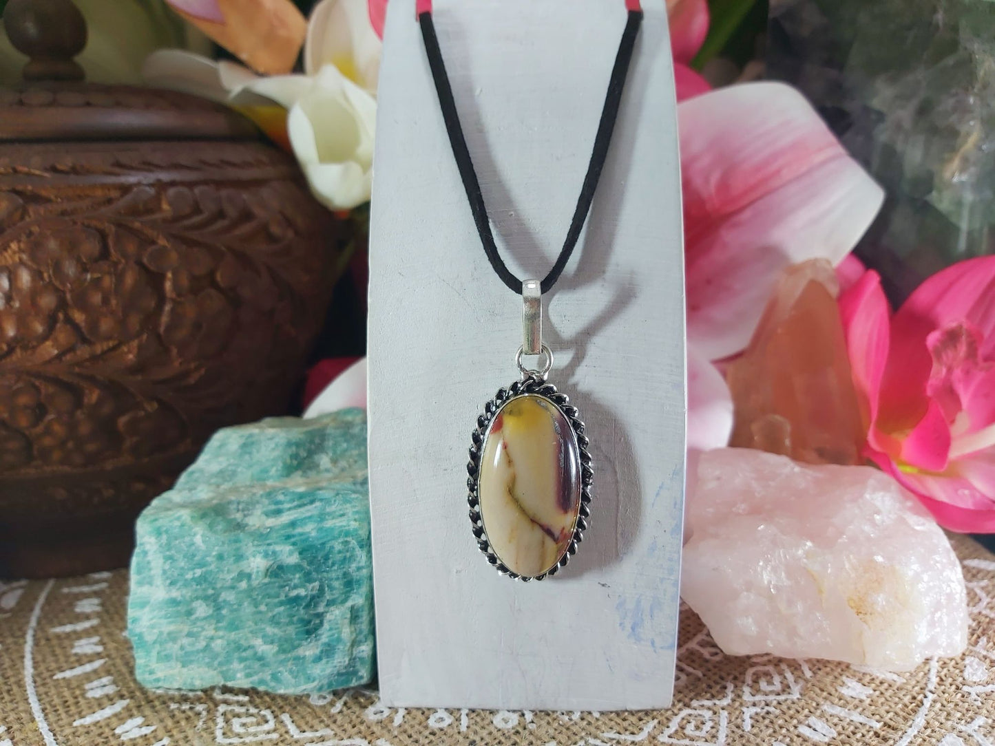 Mookaite Decision Making Pendant (E886)