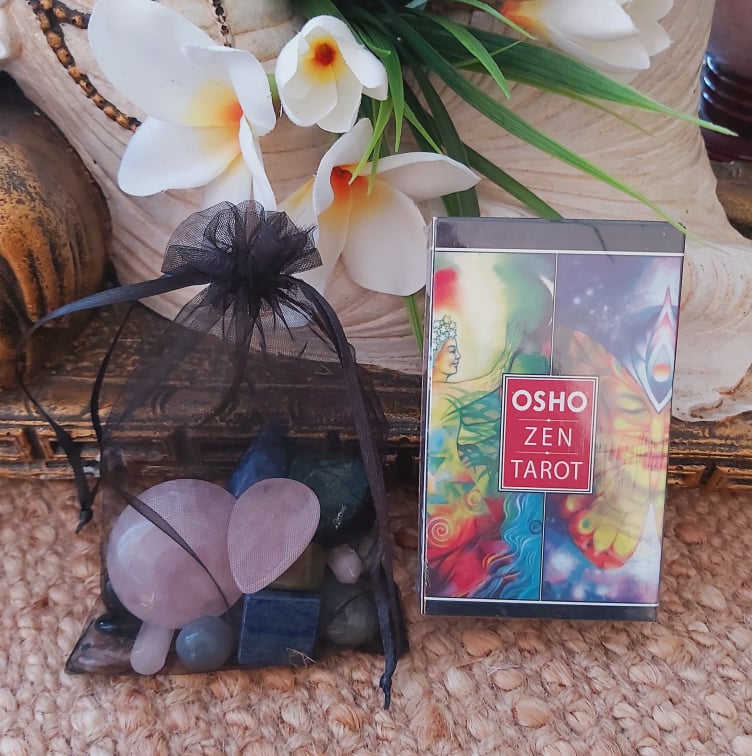 22 Gemstone Pack with FREE Mini Tarot Deck (FT28)