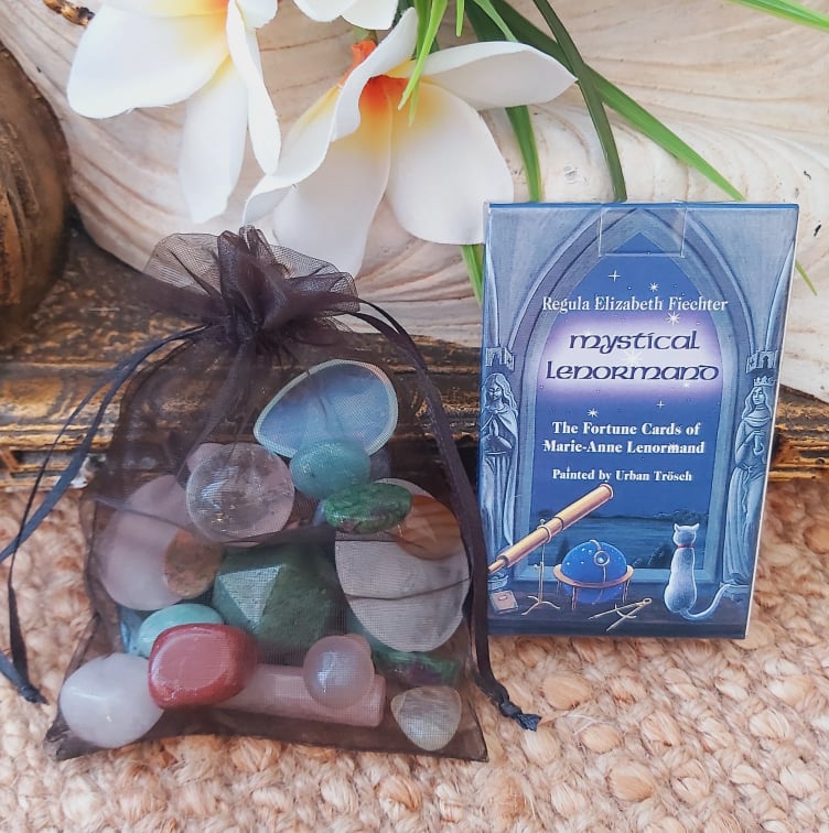 22 Gemstone Pack with FREE Mini Tarot Deck (FT30)