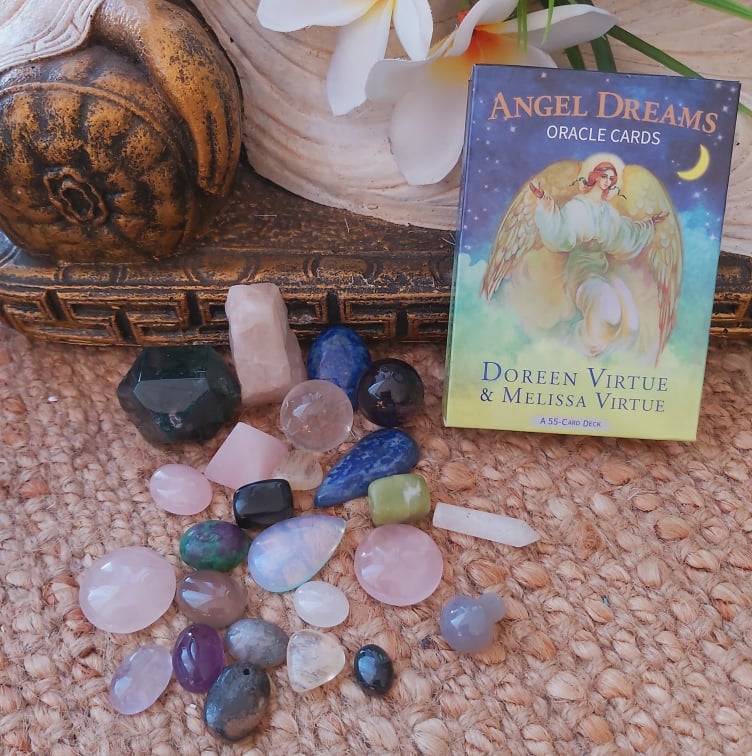 22 Gemstone Pack with FREE Mini Tarot Deck (FT35)