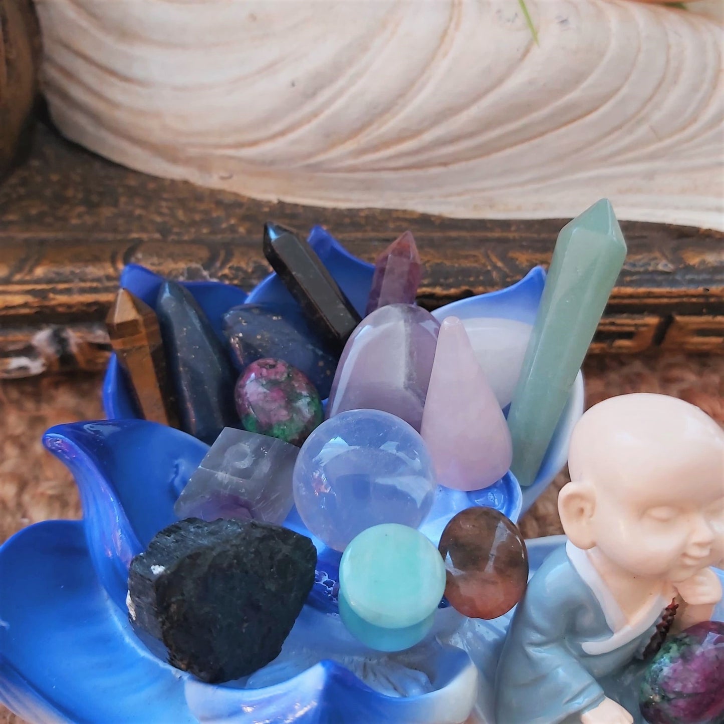 Mix Goddess Crystal Gemstone 18 Piece Pack (LD1)