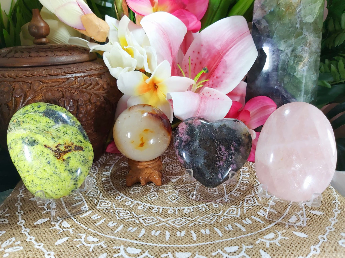 Love & Empowerment Crystal Pack of 4 (#1)