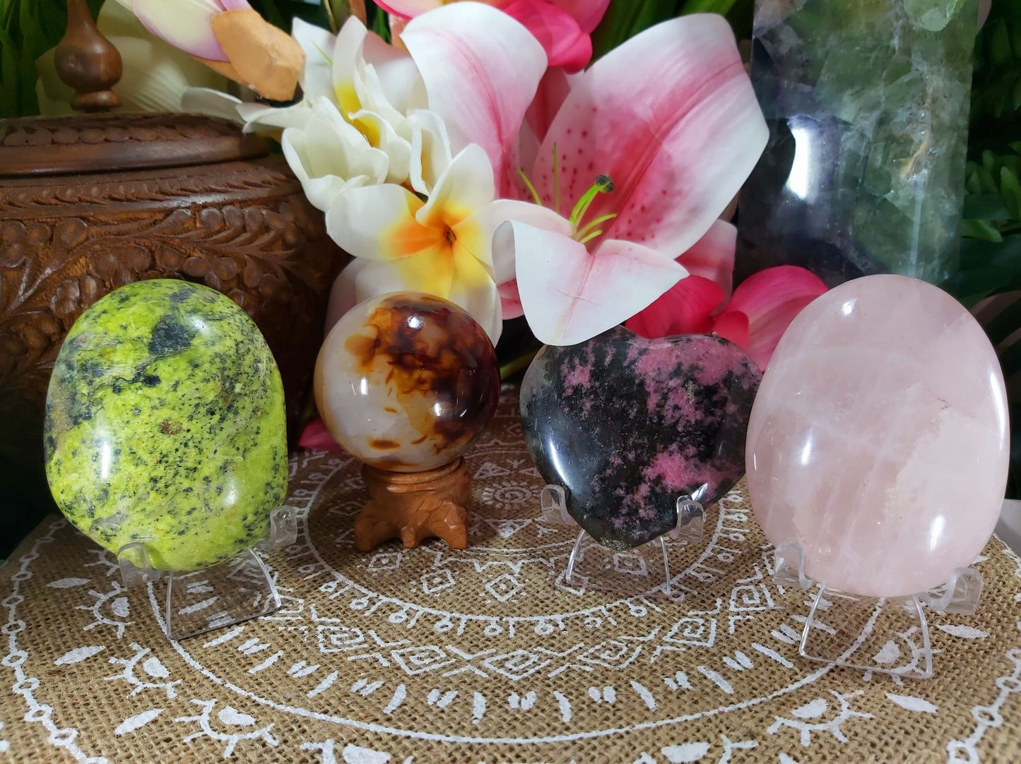 Love & Empowerment Crystal Pack of 4 (#1)