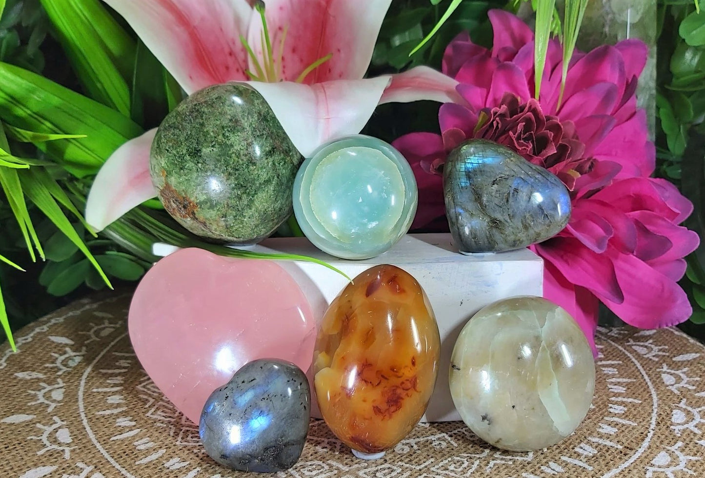 Angelic Goddess Love Crystal Gemstone Pack (#35)