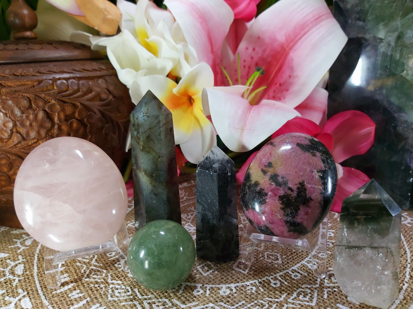 Journey Of Self-Love Crystal Pack Of 6 (#4)