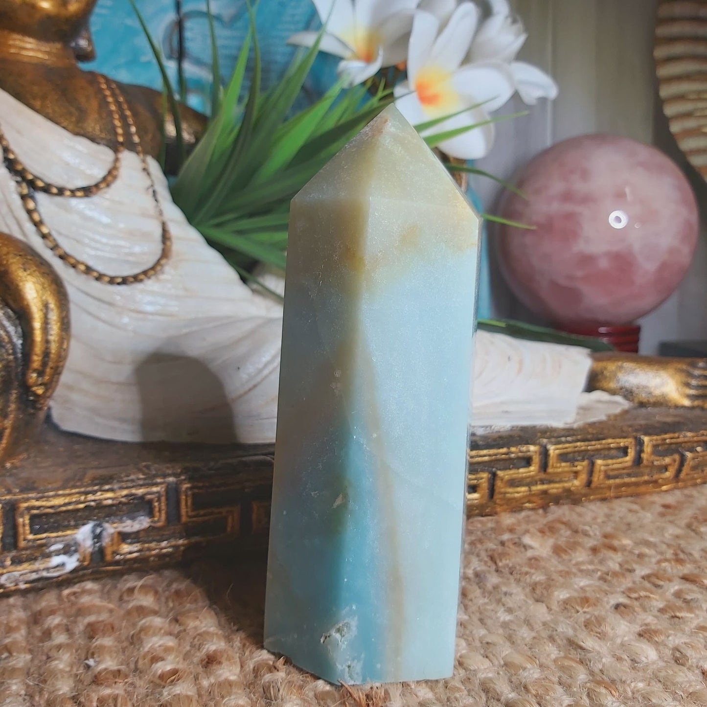 Caribbean Calcite Third Eye 713 gms (GEM116)