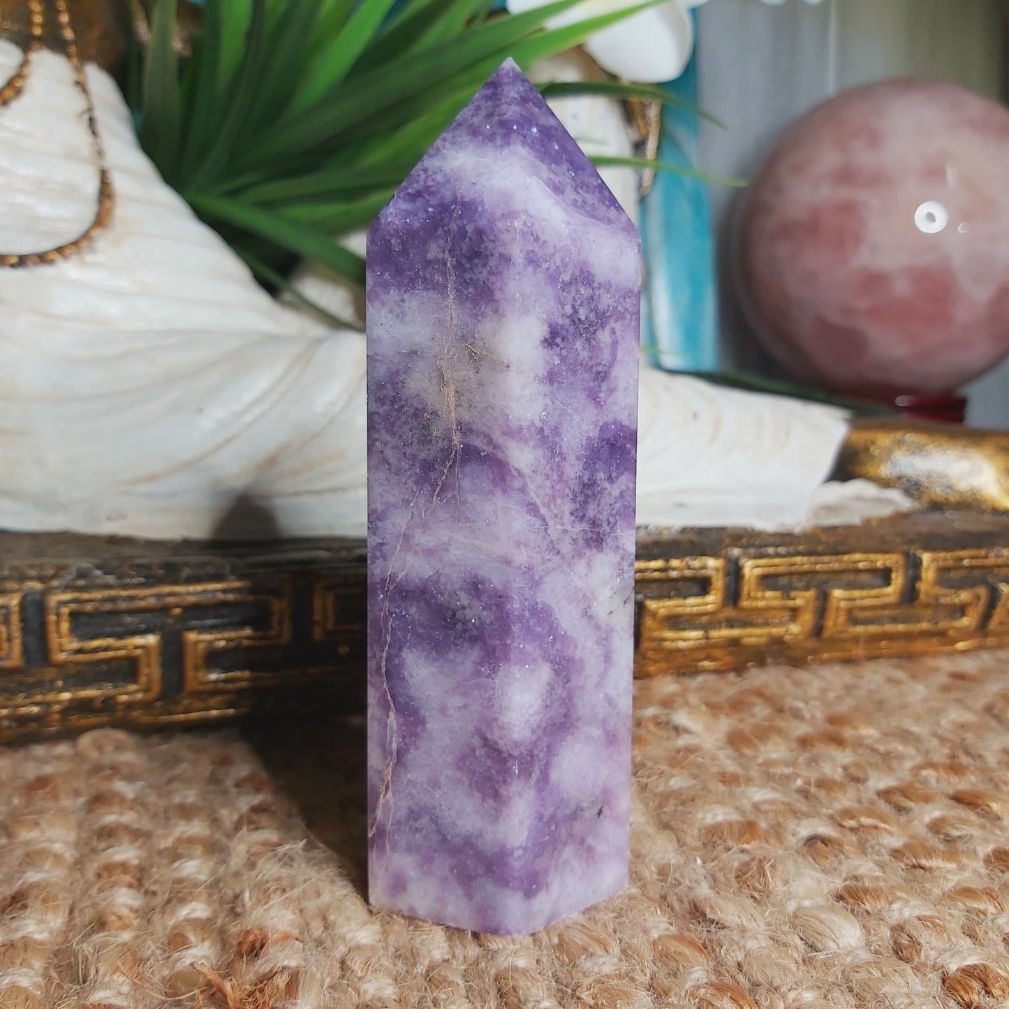 Lepidolite Gemstone 306 gms (GEM127)