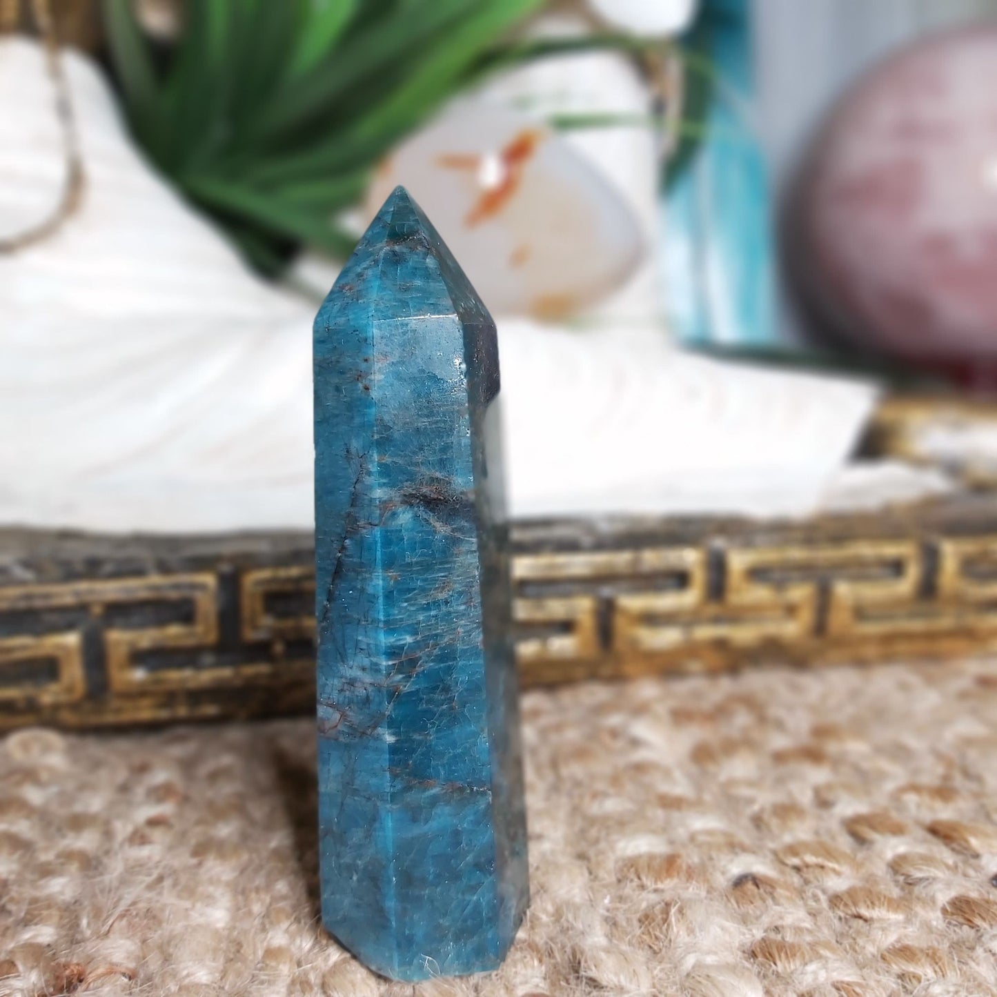 Apatite Third Eye Chakra Gemstone 105 gms (GEM129)