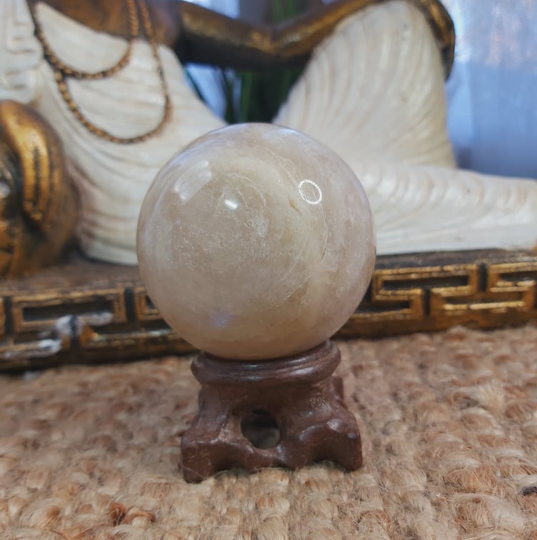 Black Moonstone Spiritual Wisdom Gemstone 292 gms (GEM224)