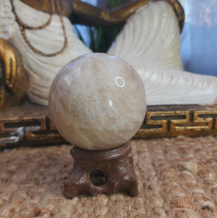 Black Moonstone Spiritual Wisdom Gemstone 292 gms (GEM224)