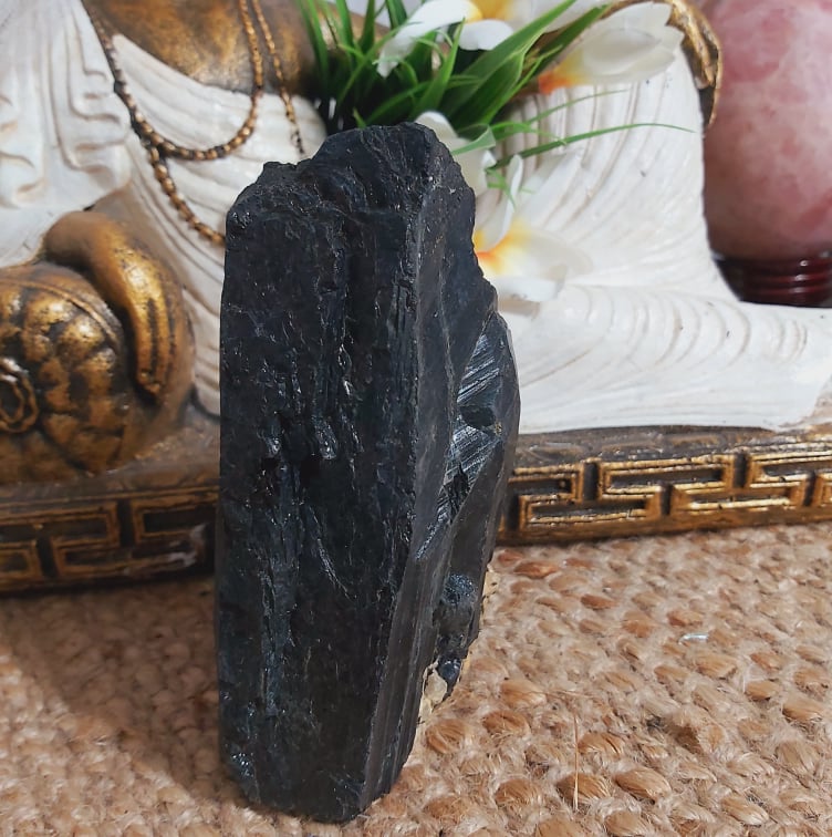 Raw Black Tourmaline Crystal 1223 gms (GEM263)