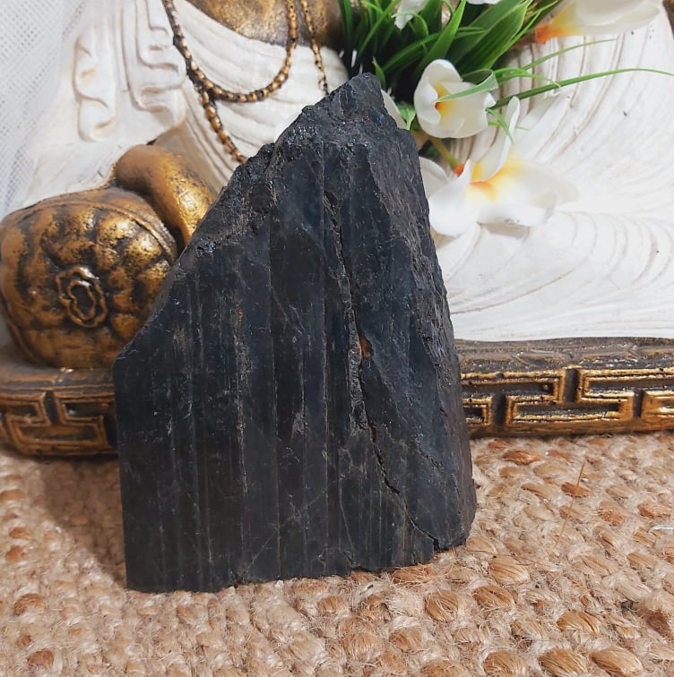 Raw Black Tourmaline Crystal 1223 gms (GEM263)