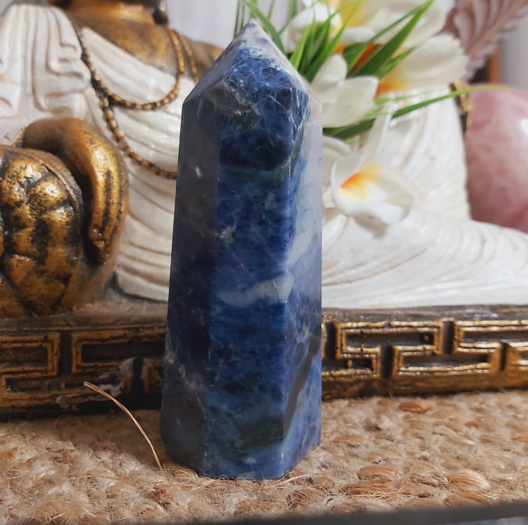 Sodalite Tower 316 gms (GEM270)