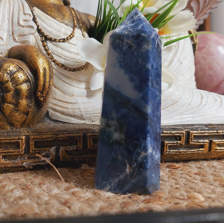 Sodalite Tower 316 gms (GEM270)