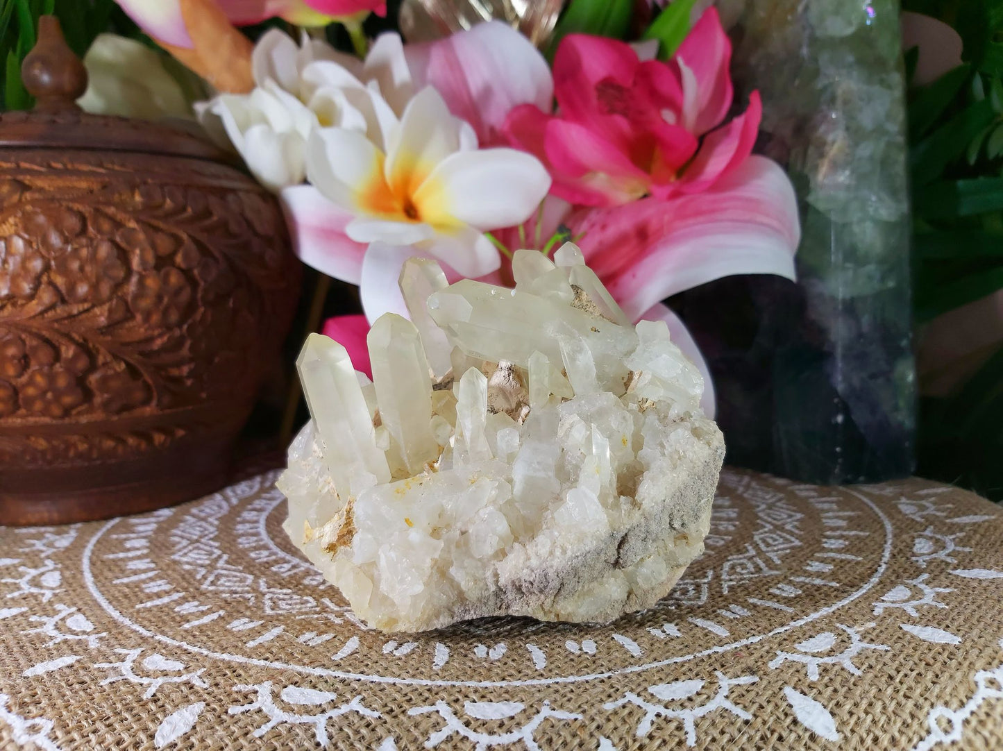 Clear Quartz Crystal 712 gms (GEM3)