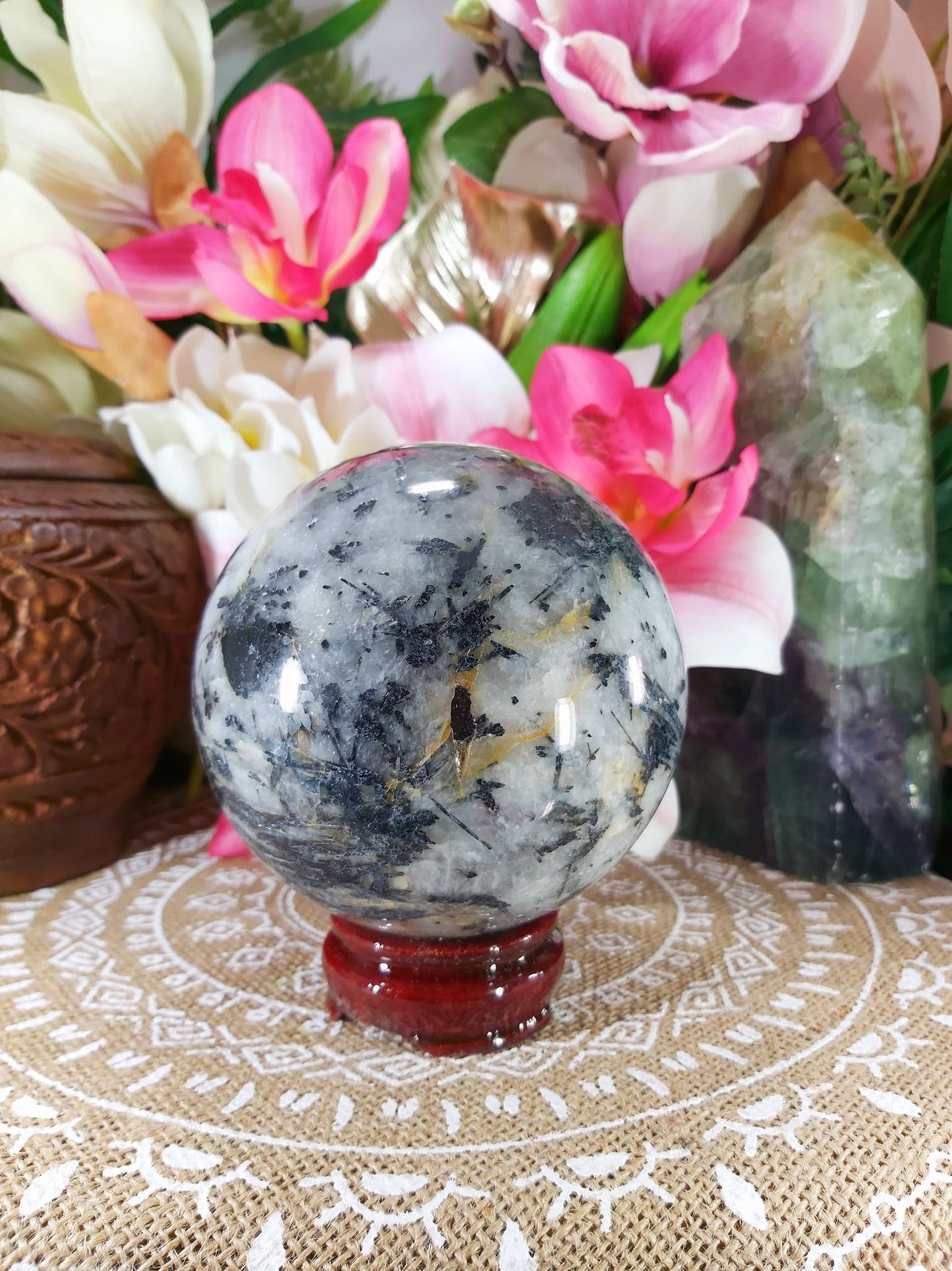 Black Tourmaline Crystal 1589 gms (GEM30)