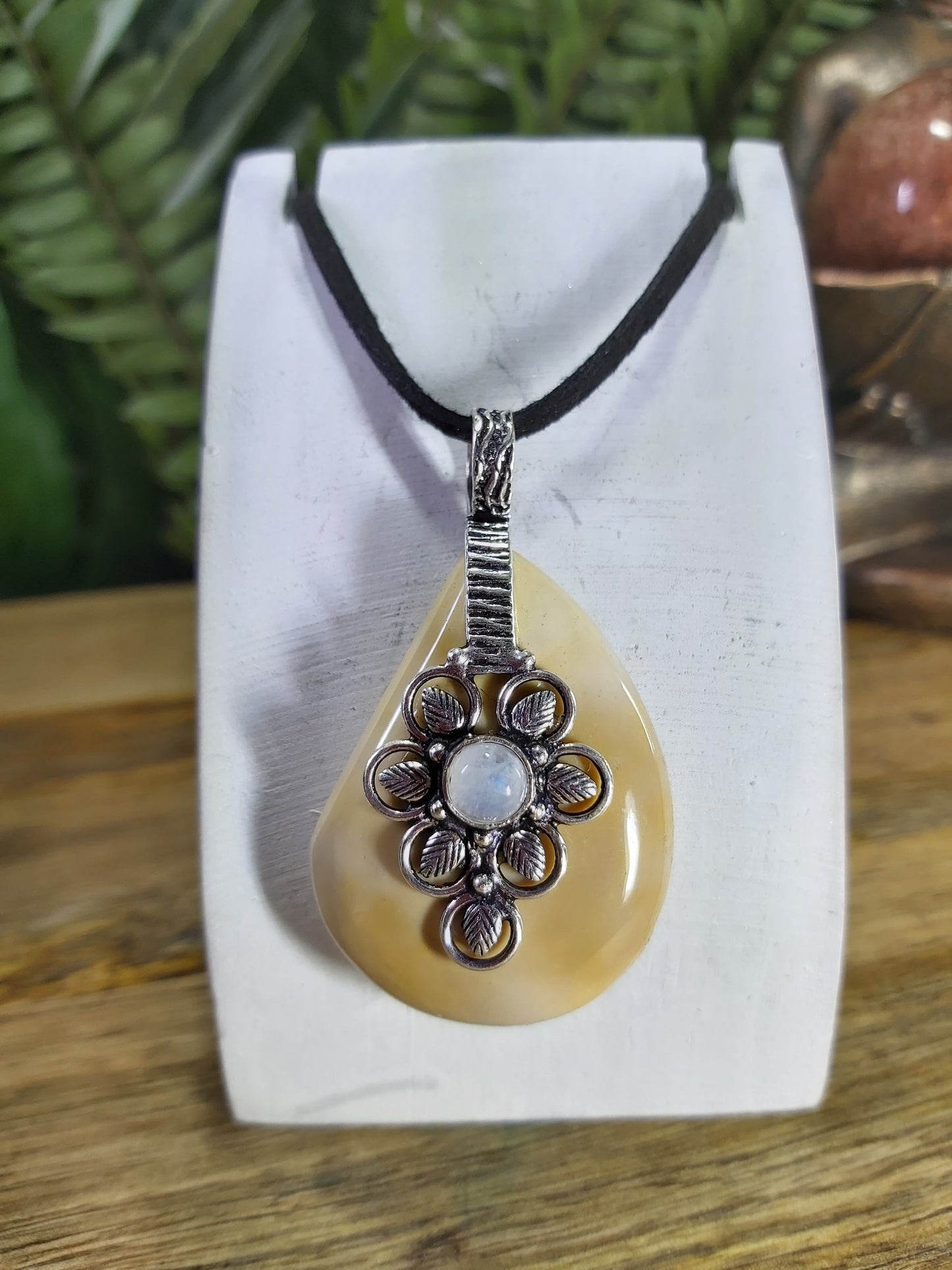 Mookaite & Moonstone Pendant (JPMOO4)