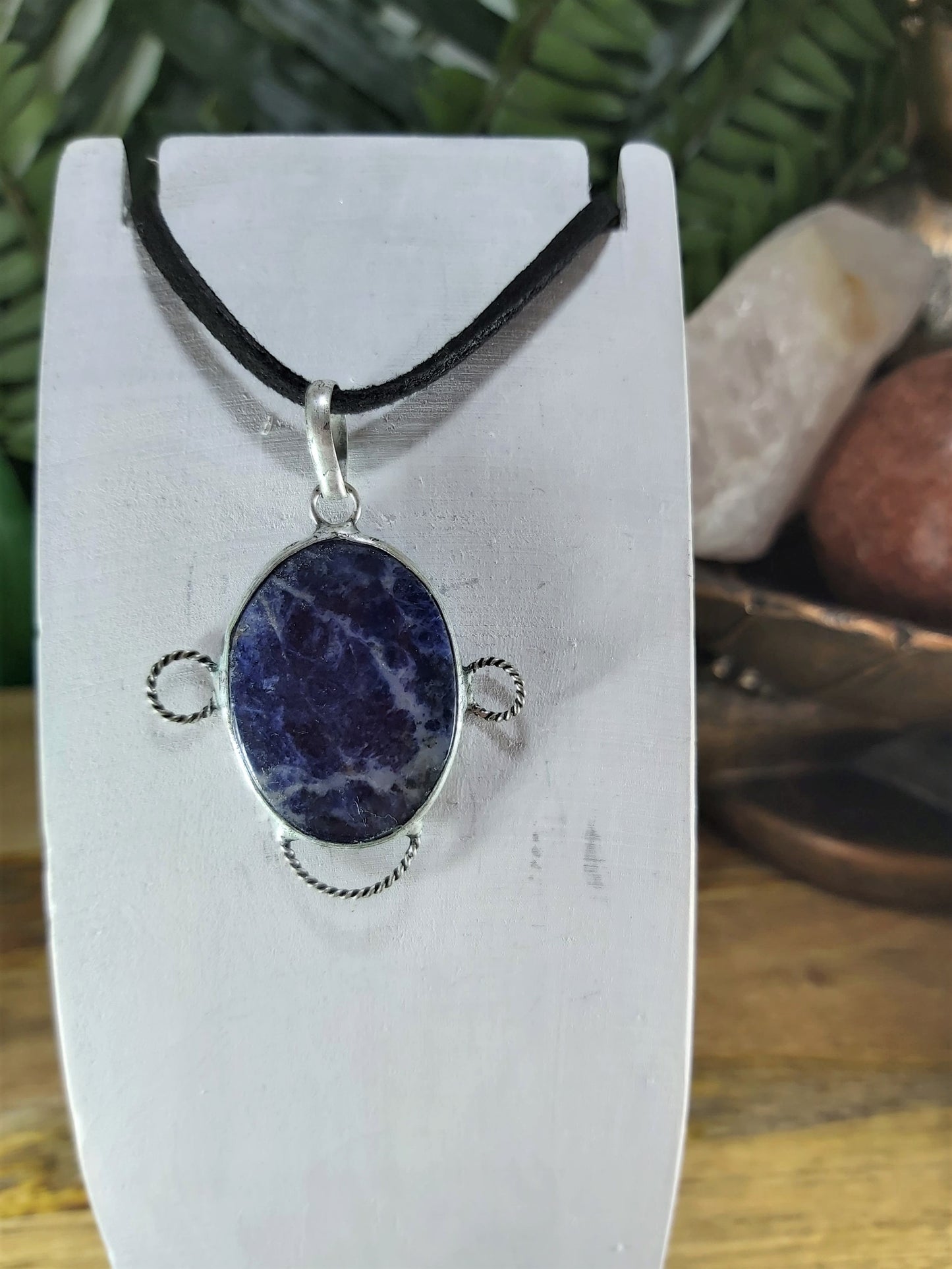 Sodalite Third Eye Pendant (JPSO1)