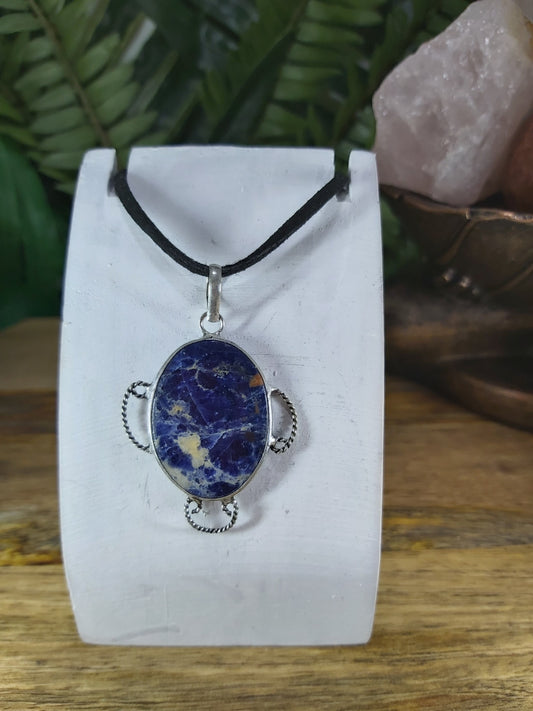 Sodalite Spiritual Wisdom Pendant (JPSO7)