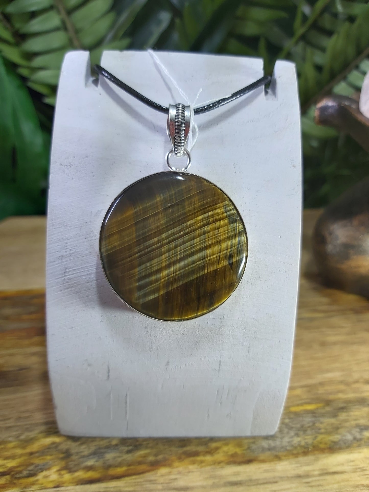 Tiger Eye Positivity Pendant (JPTE2)