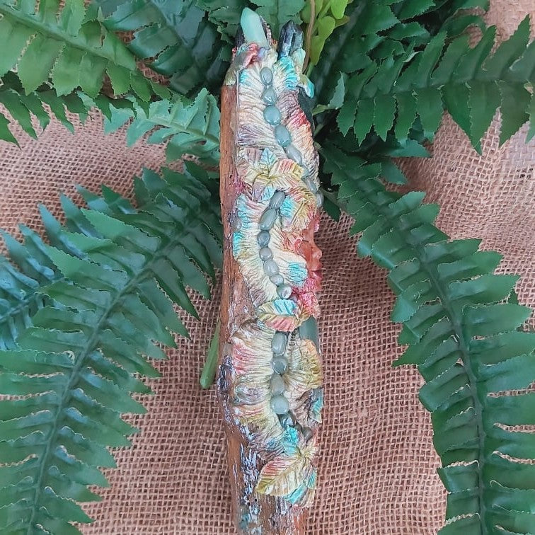 Aventurine Crystal Healing Wand (#156)