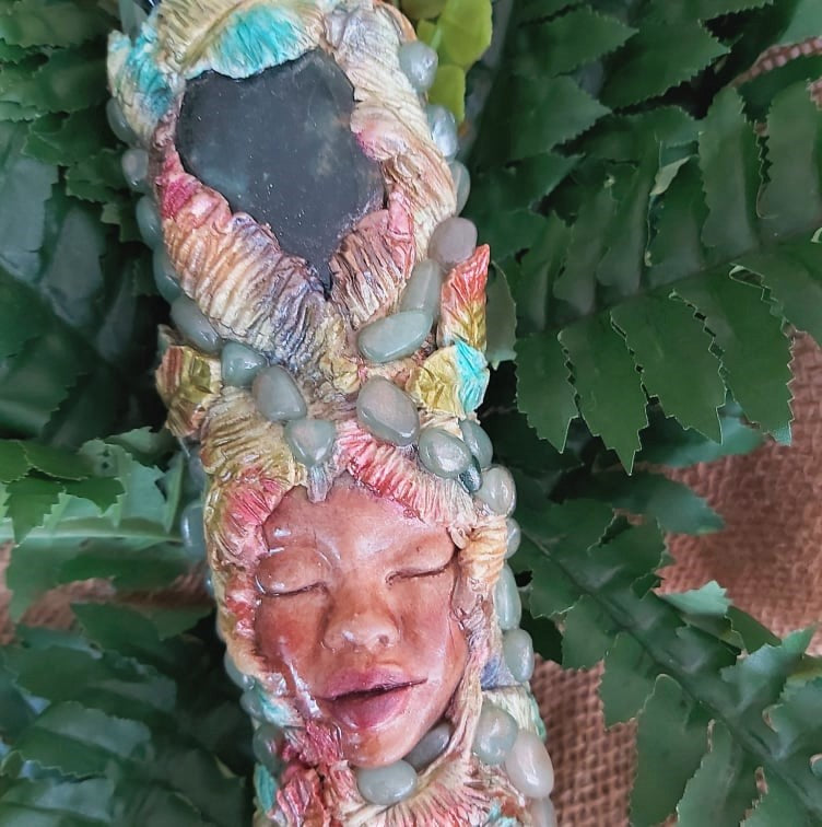 Aventurine Crystal Healing Wand (#156)