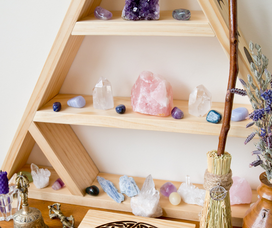 Creating Your Own Unique Space or Altar for your Crystals and Gemstones