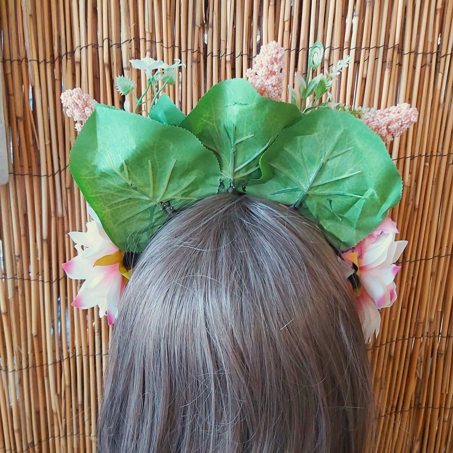 Luxury Handmade Pink Flower Headband/Headpiece