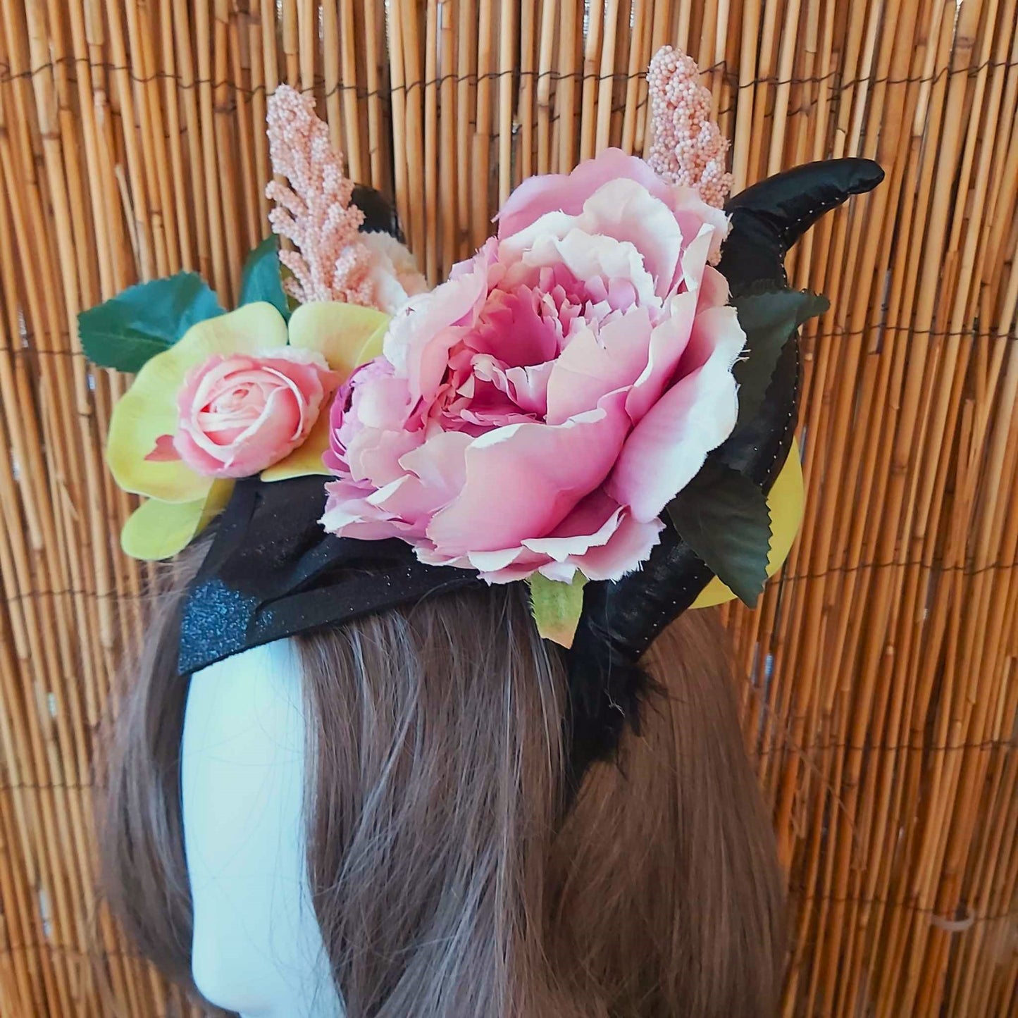 Luxury Handmade Pink Flower Headband/Headpiece