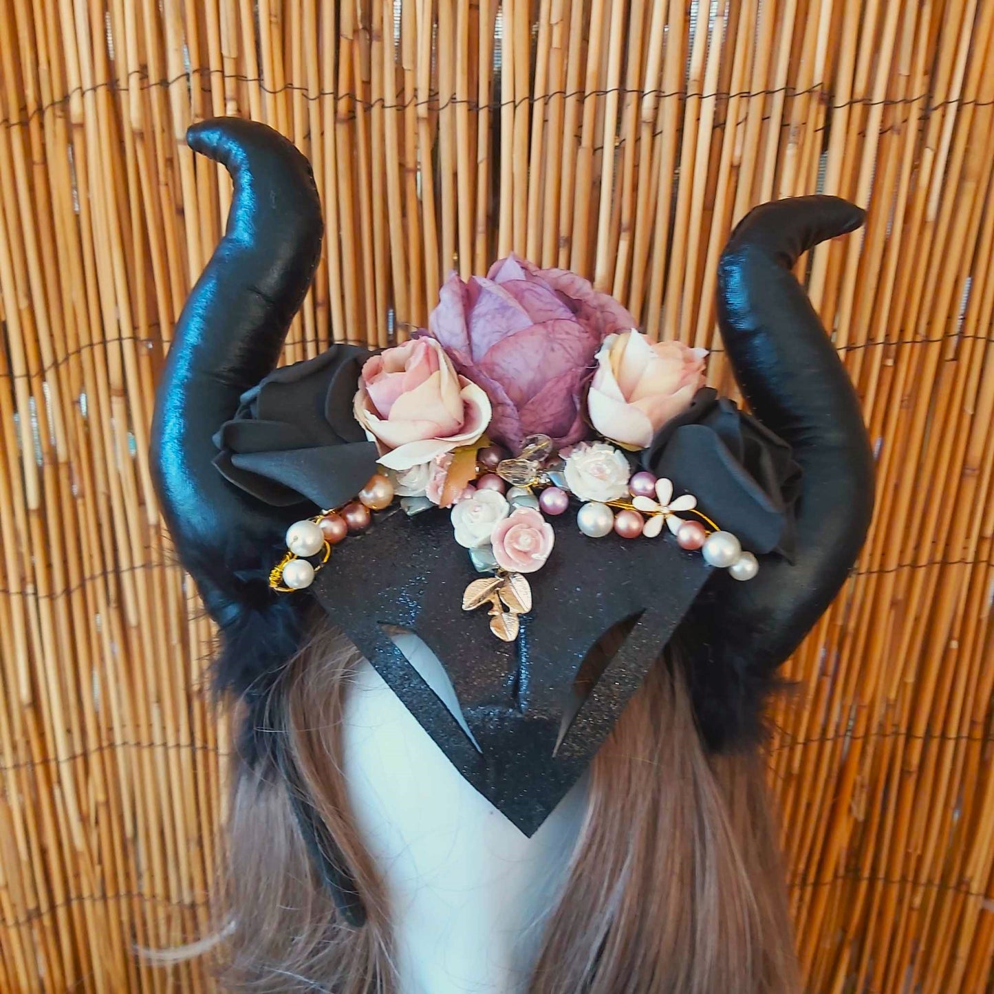 Luxury Handmade Pink Flower Headband/Headpiece