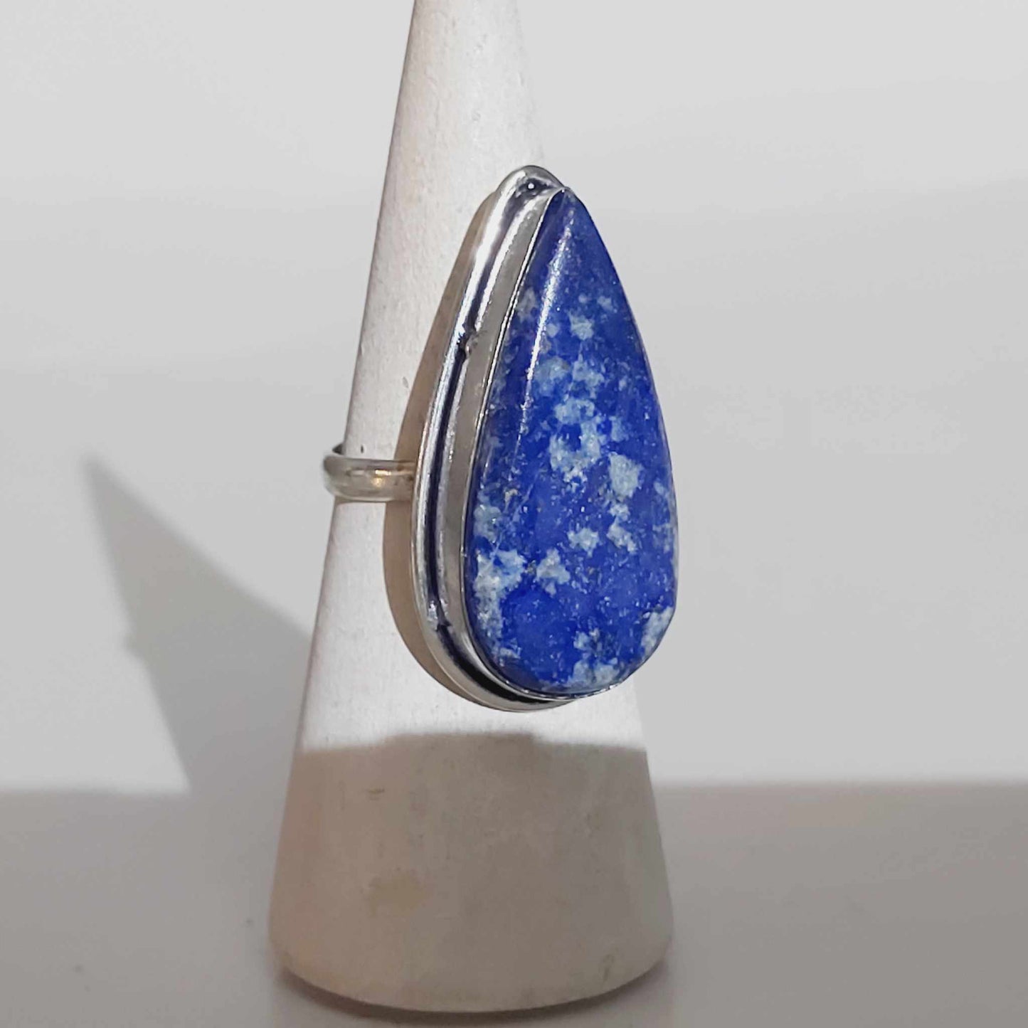 Lapis Lazuli Inner Vision Gemstone Ring US 8.5 (E1660)