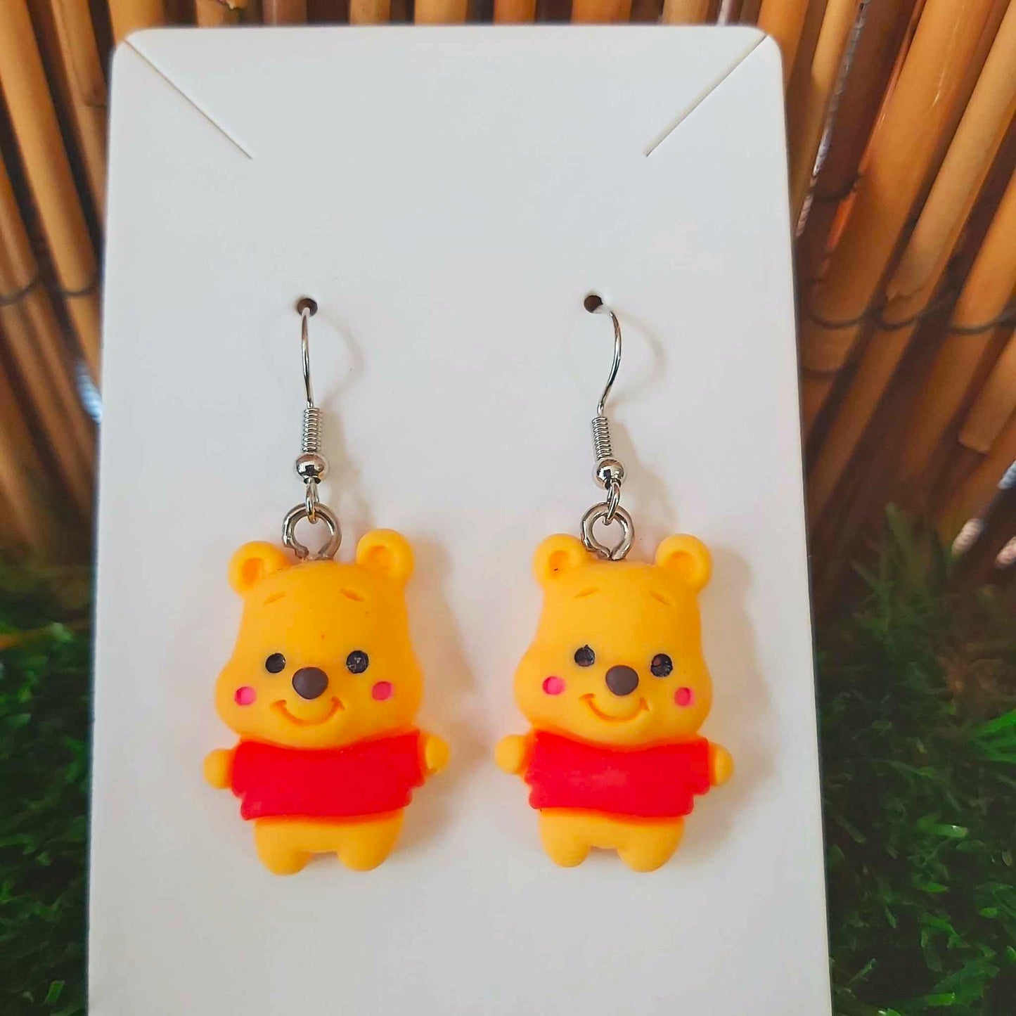 Handmade Winnie The Pooh Earrings
