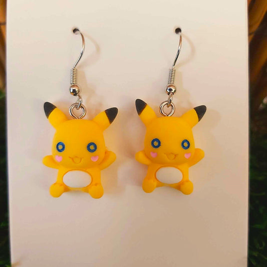 Handmade Pikachu Earrings