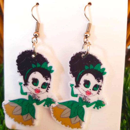 Handmade Horror Disney Princess Earrings