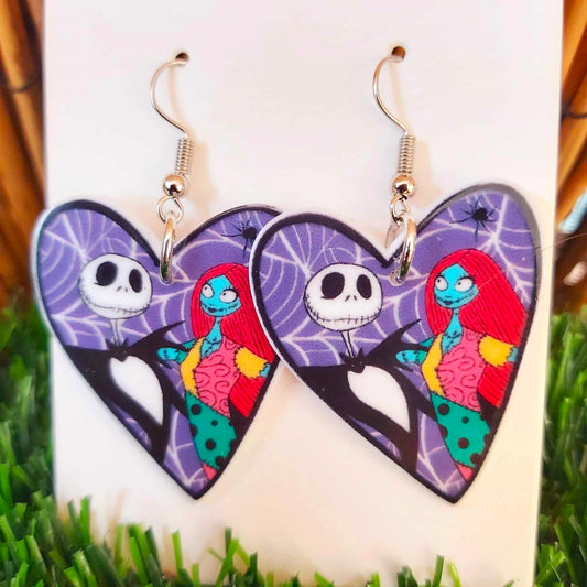 Handmade Nightmare Before Christmas Earrings