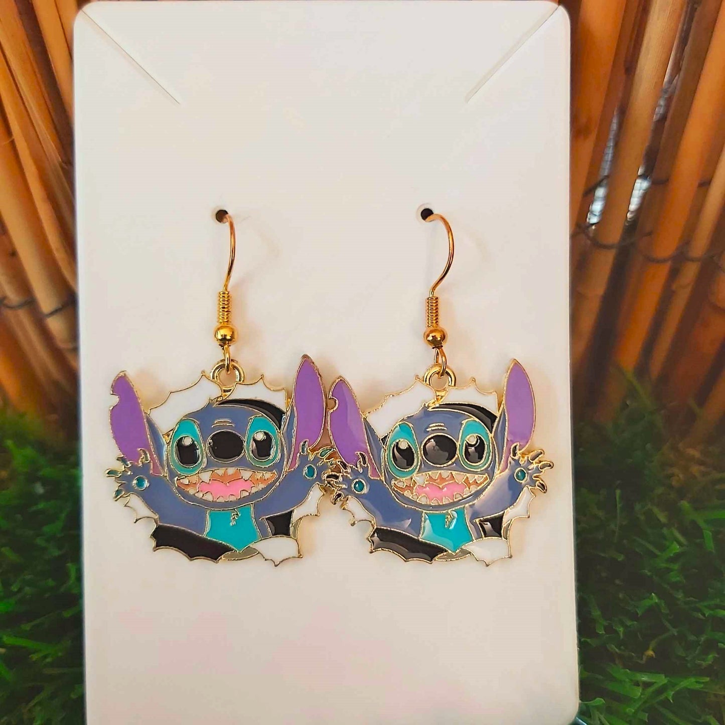 Handmade Disney Stich Earrings